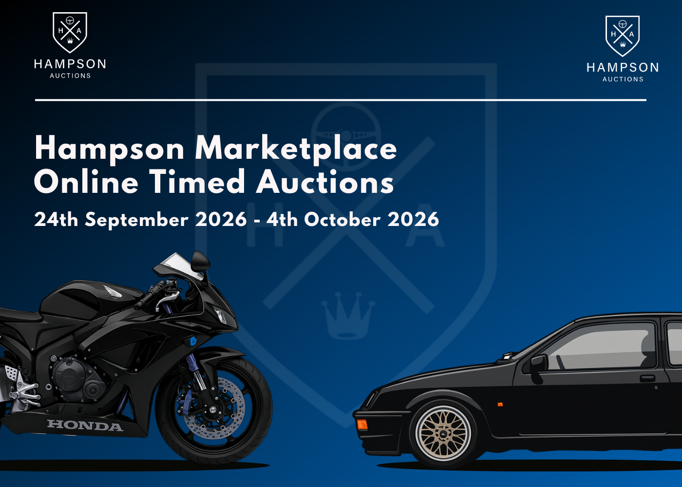 Hampson Marketplace timed auction 24th September - 4th October 2026